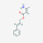 Cinnamyl3-aminocrotonate结构式