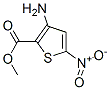 Structure of methyl 3-amino-5-nitrothiophene-2-carboxylate