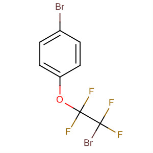 Structure of Benzene, 1-bromo-4-(2-bromo-1,1,2,2-tetrafluoroethoxy)-