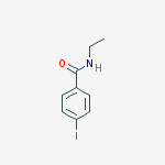 N-Ethyl-4-iodobenzamide结构式