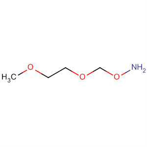 Structure of Hydroxylamine, O-[(2-methoxyethoxy)methyl]-