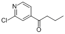 Structure of 2-CHLORO-4-BUTYRYLPYRIDINE