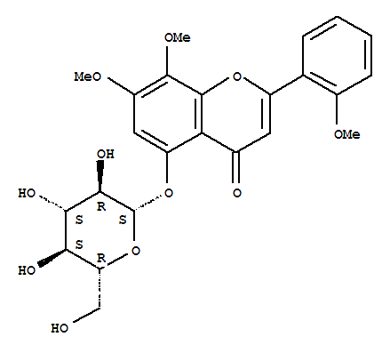 Chemical structure of Andrographidine E