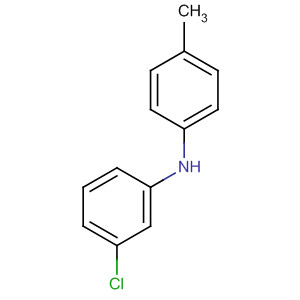 Structure of Benzenamine, 3-chloro-N-(4-methylphenyl)-