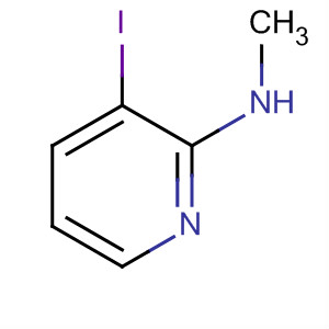 2-Pyridinamine, 3-iodo-N-methyl-结构式