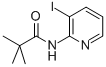 Structure of N-(3-IODO-PYRIDIN-2-YL)-2,2-DIMETHYL-PROPIONAMIDE
