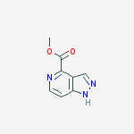 Structure of Phosphonic acid, [2-(1H-pyrrolo[3,2-c]pyridin-7-yl)ethyl]-