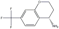 (S)-7-三氟甲基苯并二氢吡喃-4-胺结构式