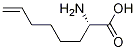 Structure of (S)-2-Aminooct-7-enoic acid