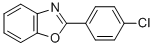 Structure of 2-(4-CHLORO-PHENYL)-BENZOOXAZOLE