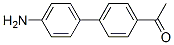 Structure of 1-[4-(4-aminophenyl)phenyl]ethanone