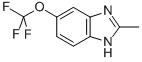 Structure of 2-METHYL-5-TRIFLUOROMETHOXYBENZIMIDAZOLE