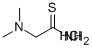 Structure of DIMETHYLAMINOTHIOACETAMIDE HYDROCHLORIDE