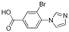 Structure of 3-Bromo-4-(1H-imidazol-1-yl)benzoic Acid