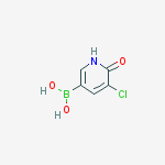 Structure of (5-chloro-6-oxo-1h-pyridin-3-yl)boronic Acid