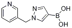 Structure of 1-(Pyridin-3-ylmethyl)pyrazole-4-boronic acid