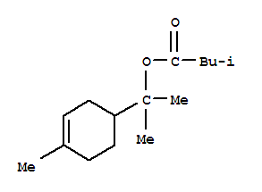 Structure of Terpinyl isovalerate