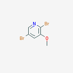 Structure of 2,5-Dibromo-3-methoxypyridine