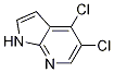 Structure of 4,5-Dichloro-1H-pyrrolo[2,3-b]pyridine