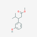 Structure of METHYL 3-(3-HYDROXYPHENYL)-4-METHYLPENTANOATE