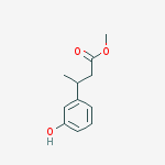 Structure of METHYL 3-(3-HYDROXYPHENYL)BUTANOATE