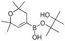 Structure of (2,2,6,6-tetramethyl-3,6-dihydro-2H-pyran-4-yl)boronic acid, pinacol ester