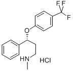 Structure of R-(-)-Fluoxetine hydrochloride
