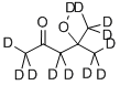 Structure of 4-HYDROXY-4-METHYL-2-PENTANONE-D12