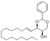 Structure of (2R,3R,4E)-1,3-O-BENZYLIDENE-4-OCTADECENE-1,2,3-TRIOL