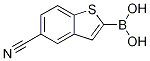 Structure of 5-cyanobenzo[b]thiophen-2-ylboronic acid