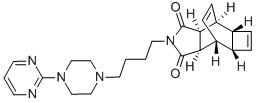 Structure of zalospirone