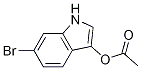 Structure of 3-acetoxy-6-broMoindole