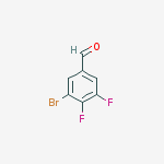 Structure of 3-Bromo-4,5-difluorobenzaldehyde