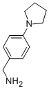 Structure of 4-(PYRROLIDIN-1-YL)BENZYLAMINE