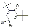 Structure of 2,5-Cyclohexadien-1-one, 4,4-dibromo-2,6-bis(1,1-dimethylethyl)-
