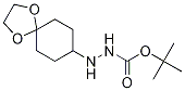 Structure of 2-Methyl-2-propanyl 2-(1,4-dioxaspiro[4.5]dec-8-yl)hydrazinecarbo xylate