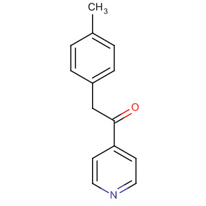 Structure of Ethanone, 2-(4-methylphenyl)-1-(4-pyridinyl)-