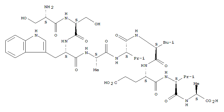 Structure of peptide PVA