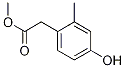 Structure of methyl 2-(4-hydroxy-2-methylphenyl)acetate