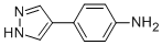 Structure of 4-(1H-Pyrazol-4-yl)aniline