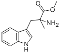 Structure of DL-ALPHA-METHYLTRYPTOPHAN METHYL ESTER HYDROCHLORIDE
