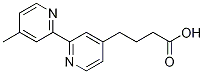 Structure of 4-Methyl-4'-(3-carboxypropyl)-2,2'-bipyridine