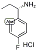 Structure of (1S)-1-(4-Fluorophenyl)propylamine hydrochloride