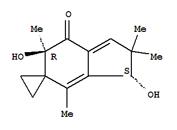 Structure of illudin M