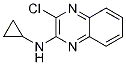 Structure of (3-Chloro-quinoxalin-2-yl)-cyclopropyl-amine
