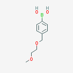 Structure of 4-[(2-methoxyethoxy)methyl]phenylboronic acid