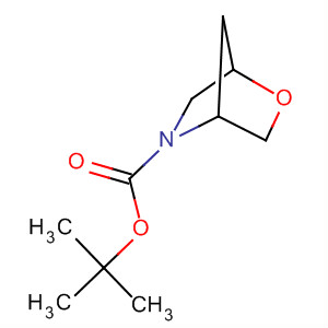 Structure of tert-butyl 5-o×a-2-aza-bicyclo[2.2.1]heptane-2-carbo×ylate