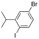 Structure of 4-BroMo-1-iodo-2-isopropylbenzene