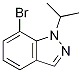 1H-Indazole, 7-broMo-1-(1-Methylethyl)-结构式