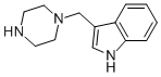 Structure of 3-(Piperazin-1-ylmethyl)-1H-indole